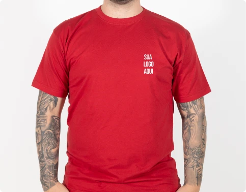 Camiseta de algodão