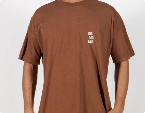 Camiseta de algodão